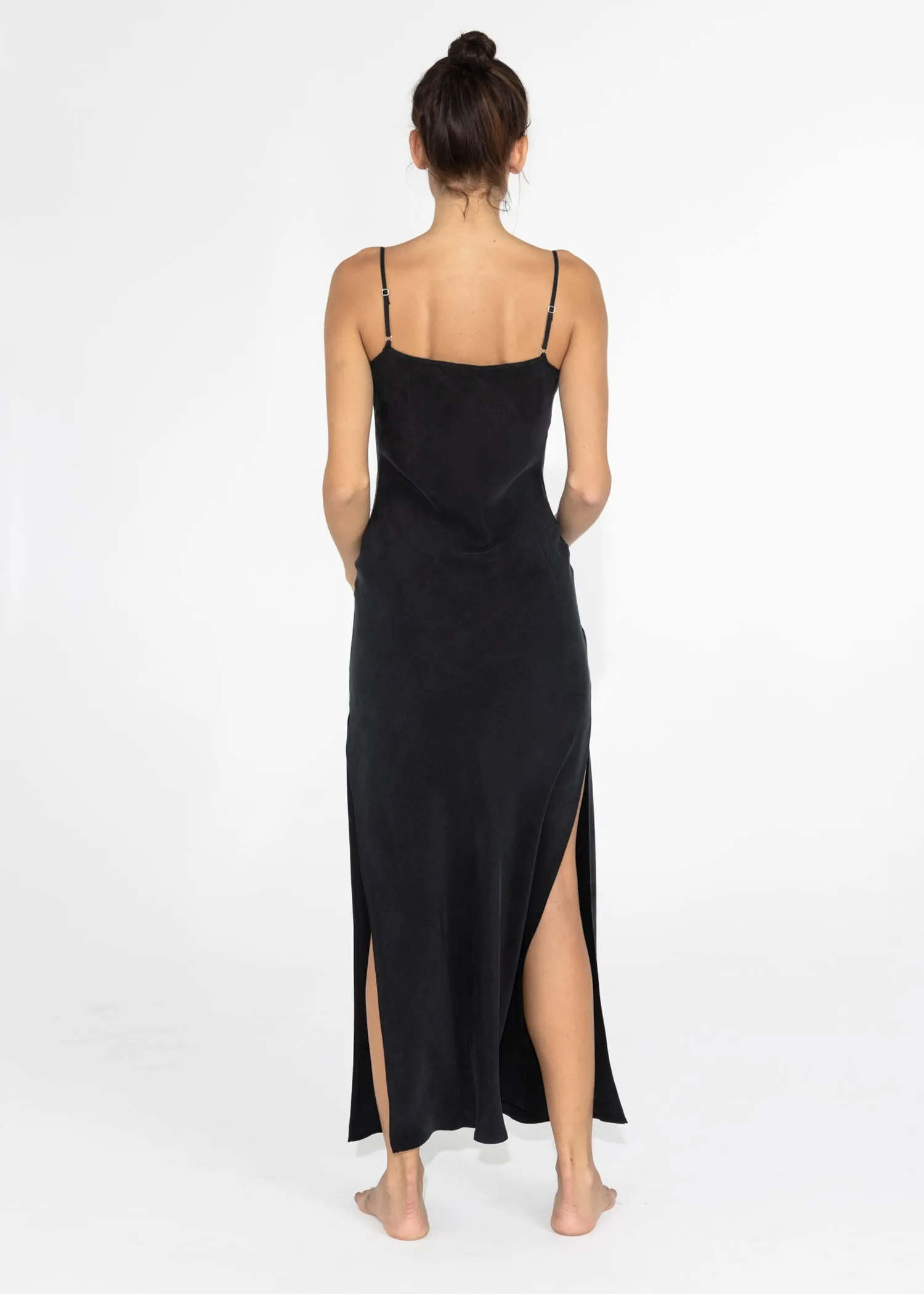 Noir Charlotte Slip Dress