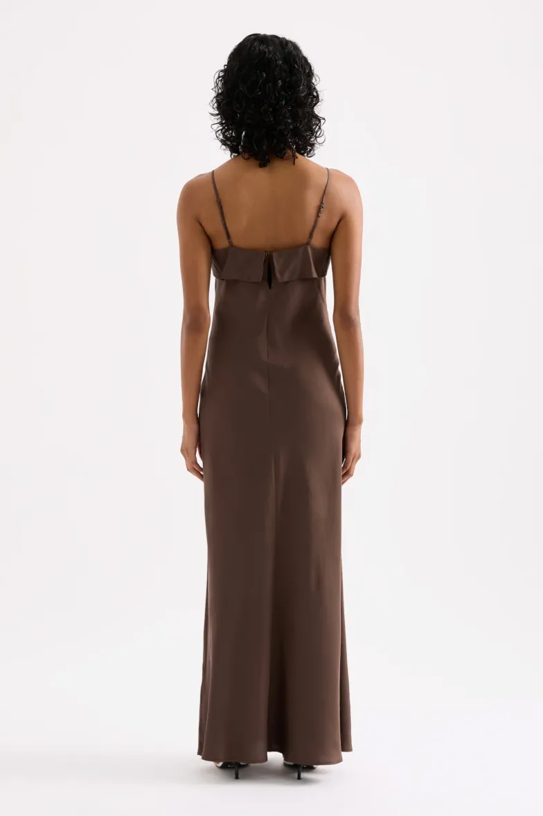 Nude Lucy - Thea Slip Maxi Dress (Clove)