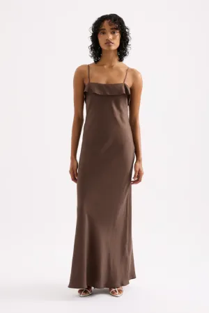 Nude Lucy - Thea Slip Maxi Dress (Clove)