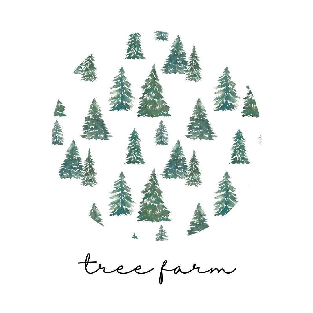 Organic Zip Romper in Tree Farm
