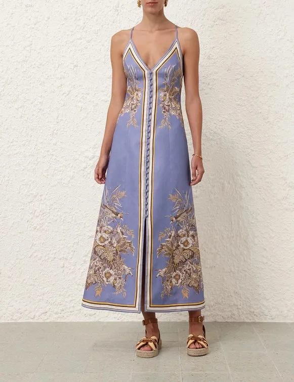 Ottie linen maxi dress