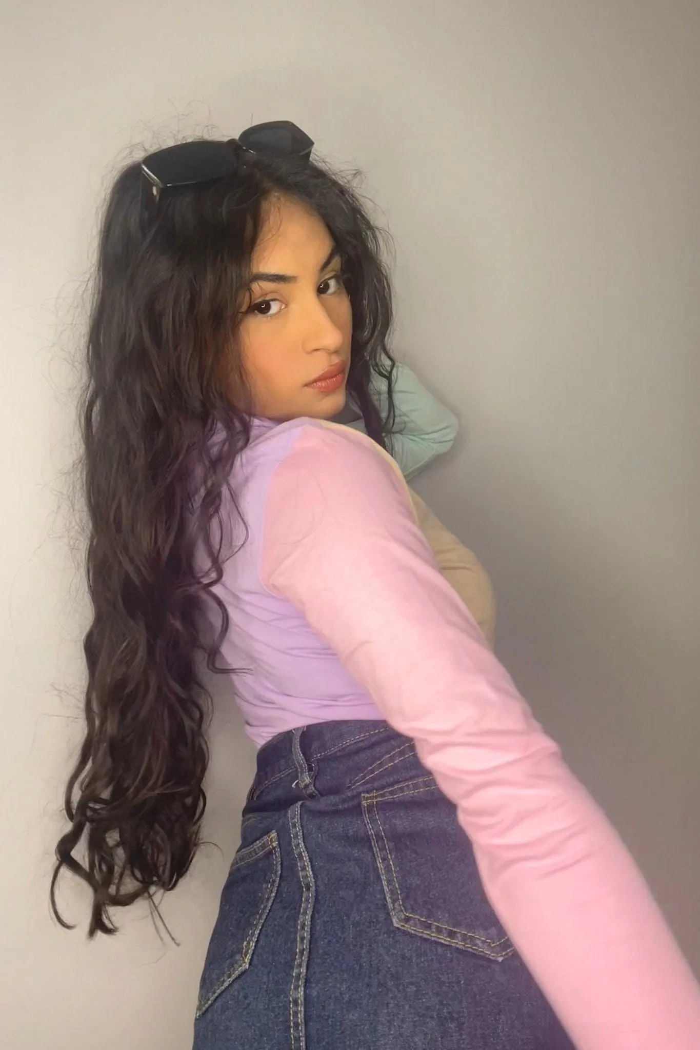 Pastel Highneck Top