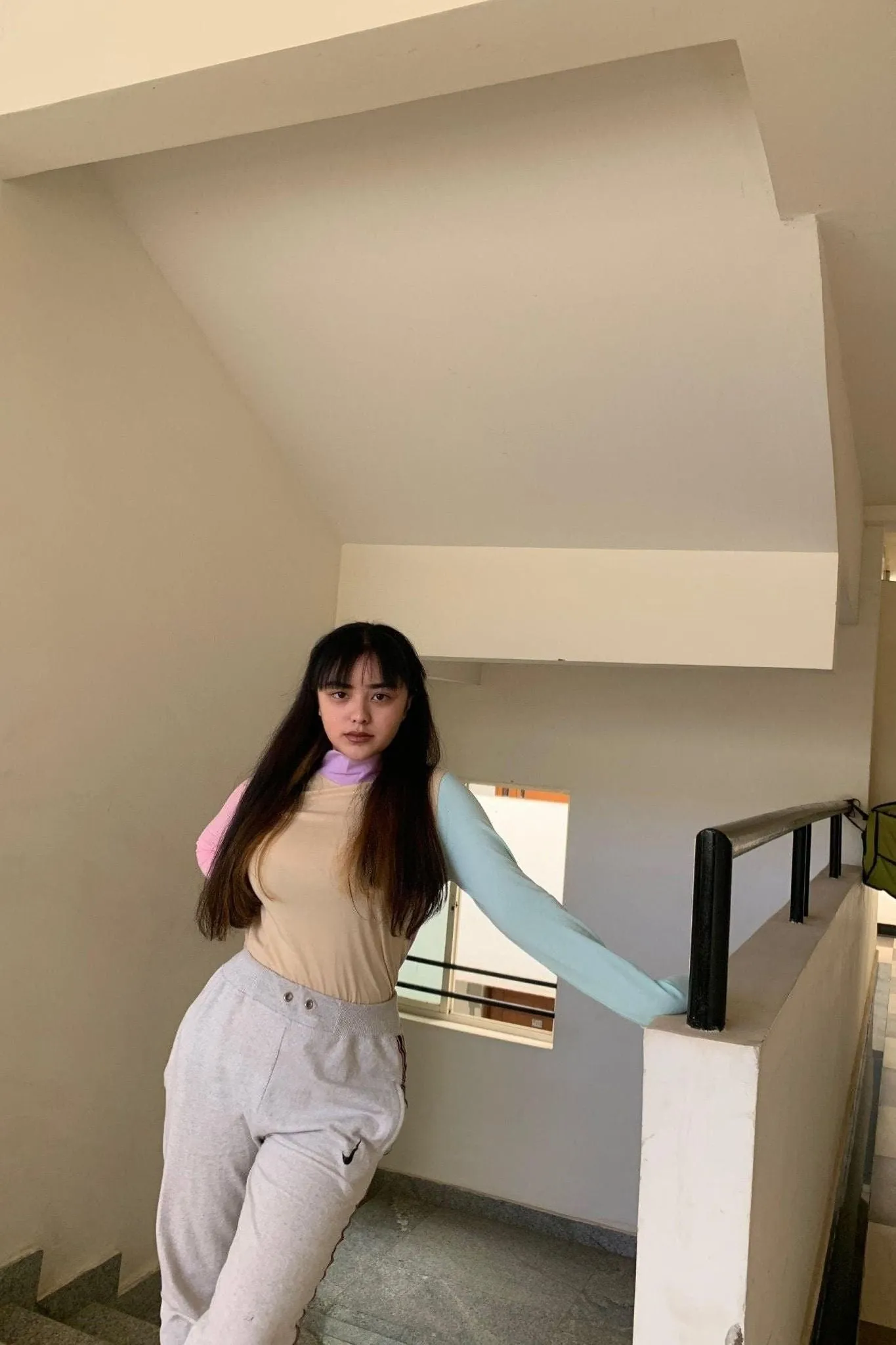 Pastel Highneck Top