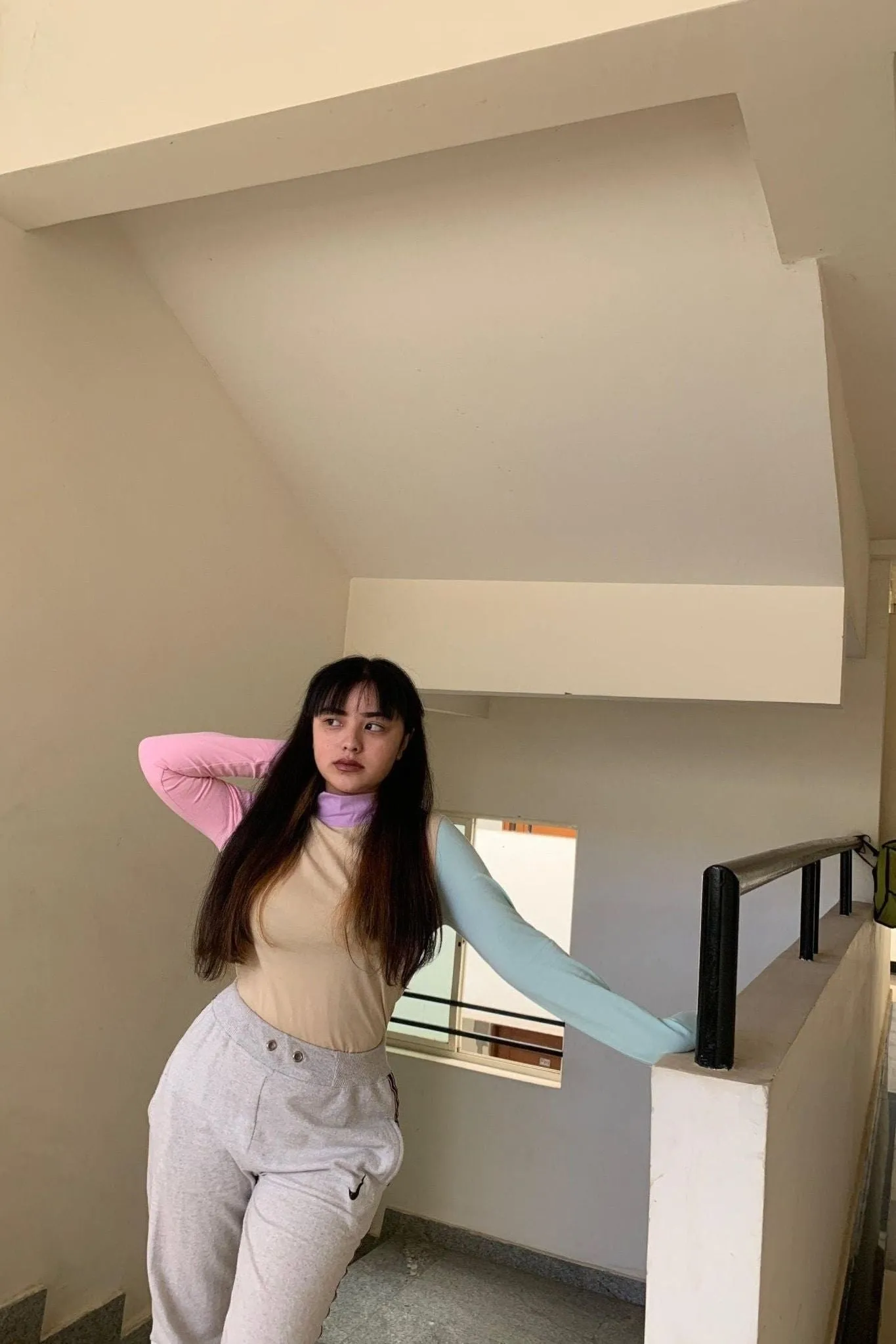 Pastel Highneck Top