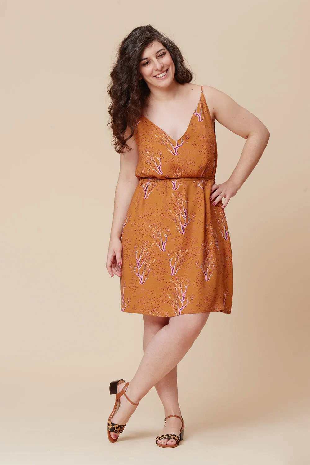 Pensée Dress   Top Pattern Pattern