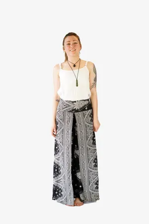 Printed Wrap Pants