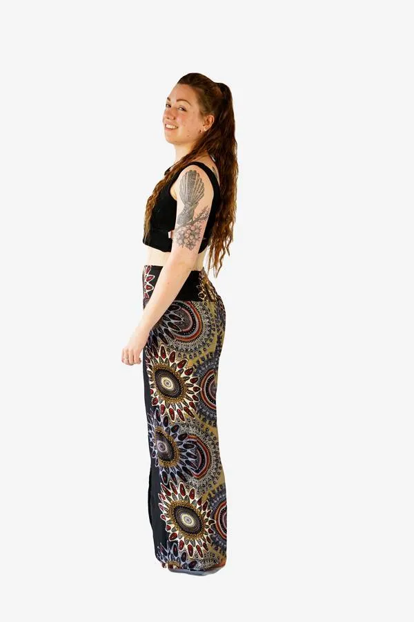 Printed Wrap Pants