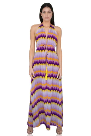 Purple Evening Dress