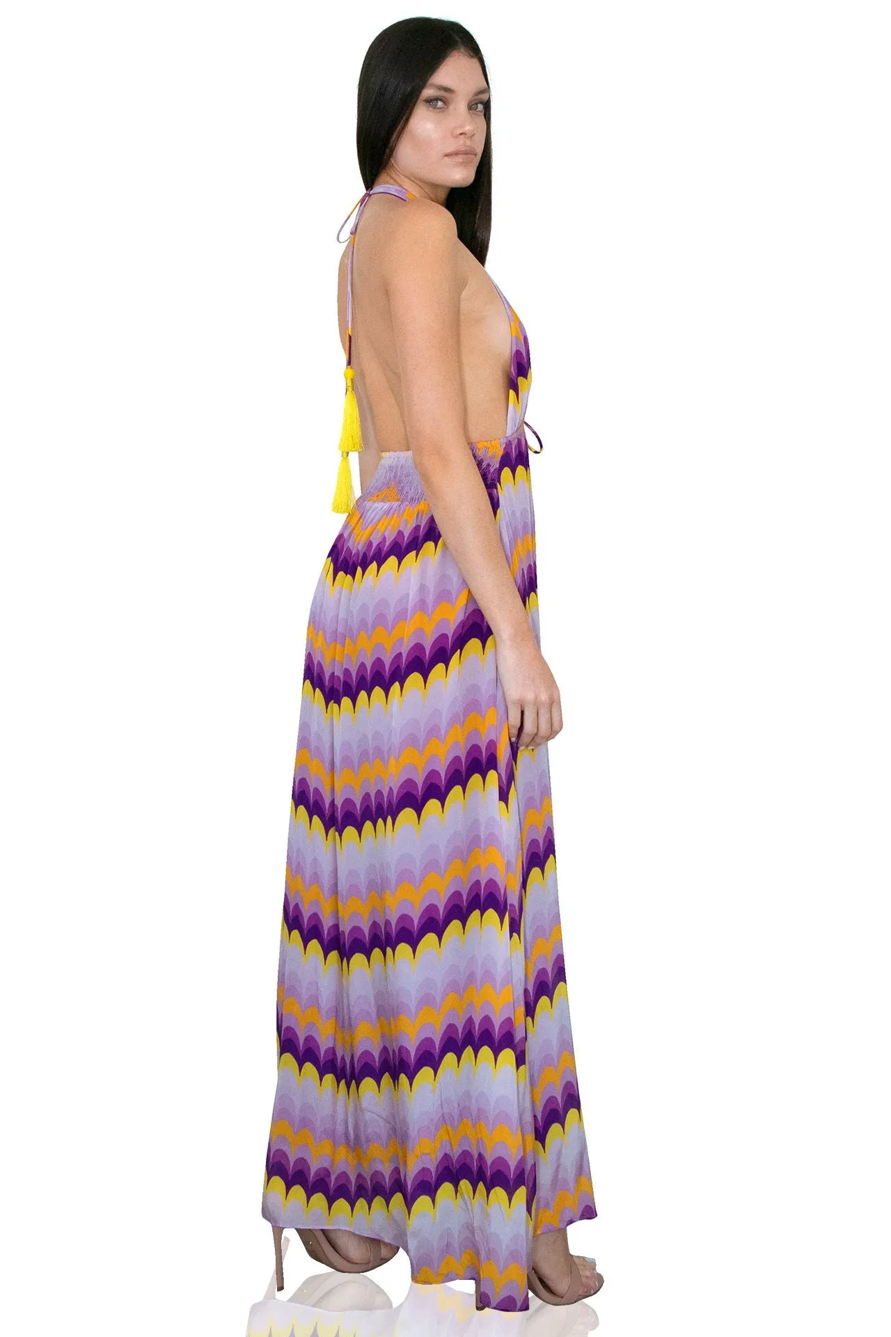 Purple Evening Dress