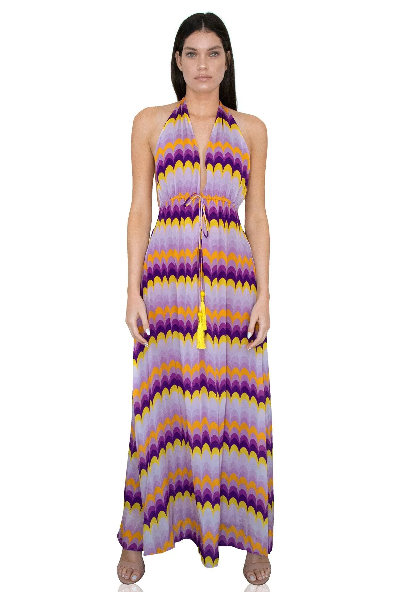 Purple Evening Dress