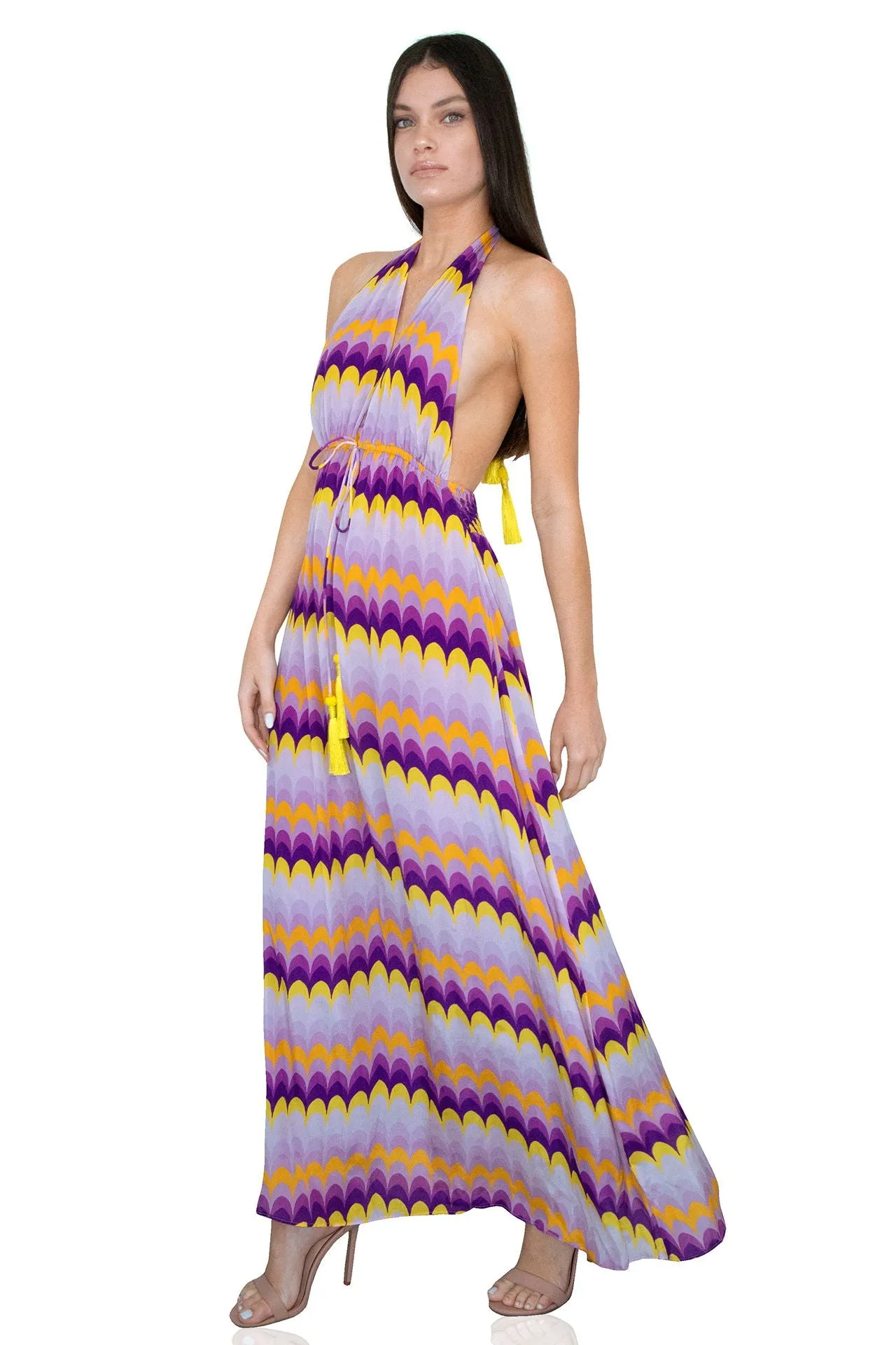 Purple Evening Dress