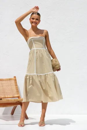 Quincy Dress BEIGE