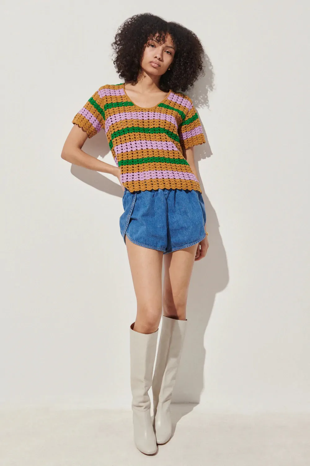 Rachel Comey- Sousel Top: Amber Multi