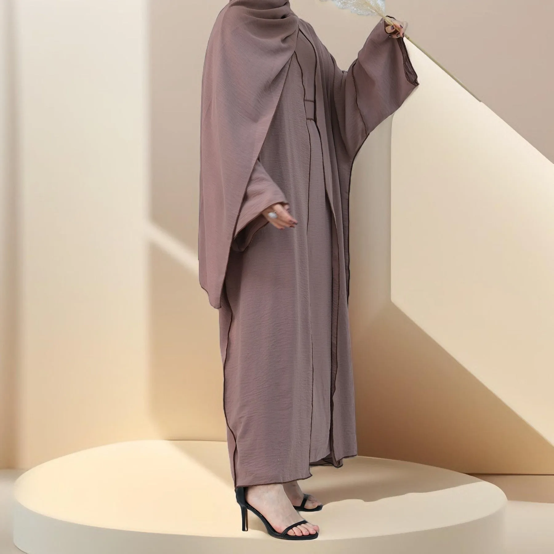 Raha four piece abaya set