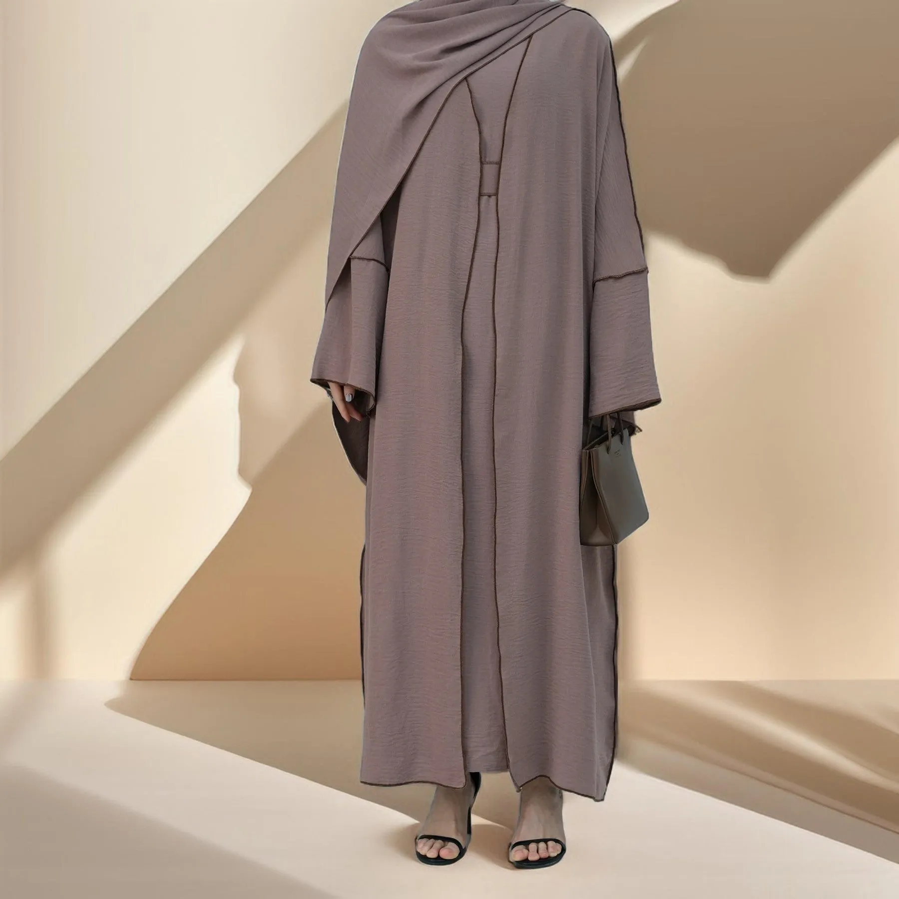 Raha four piece abaya set