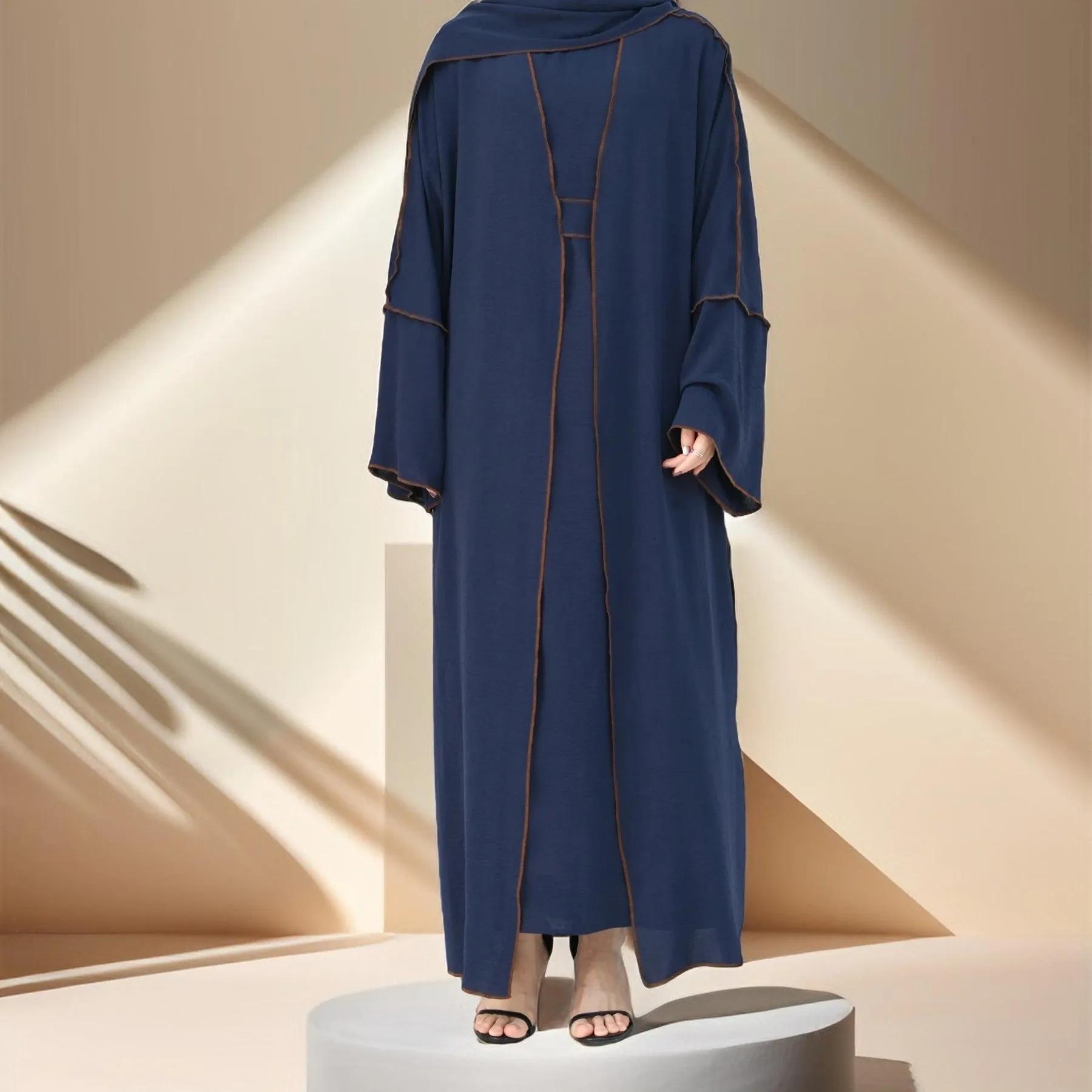 Raha four piece abaya set