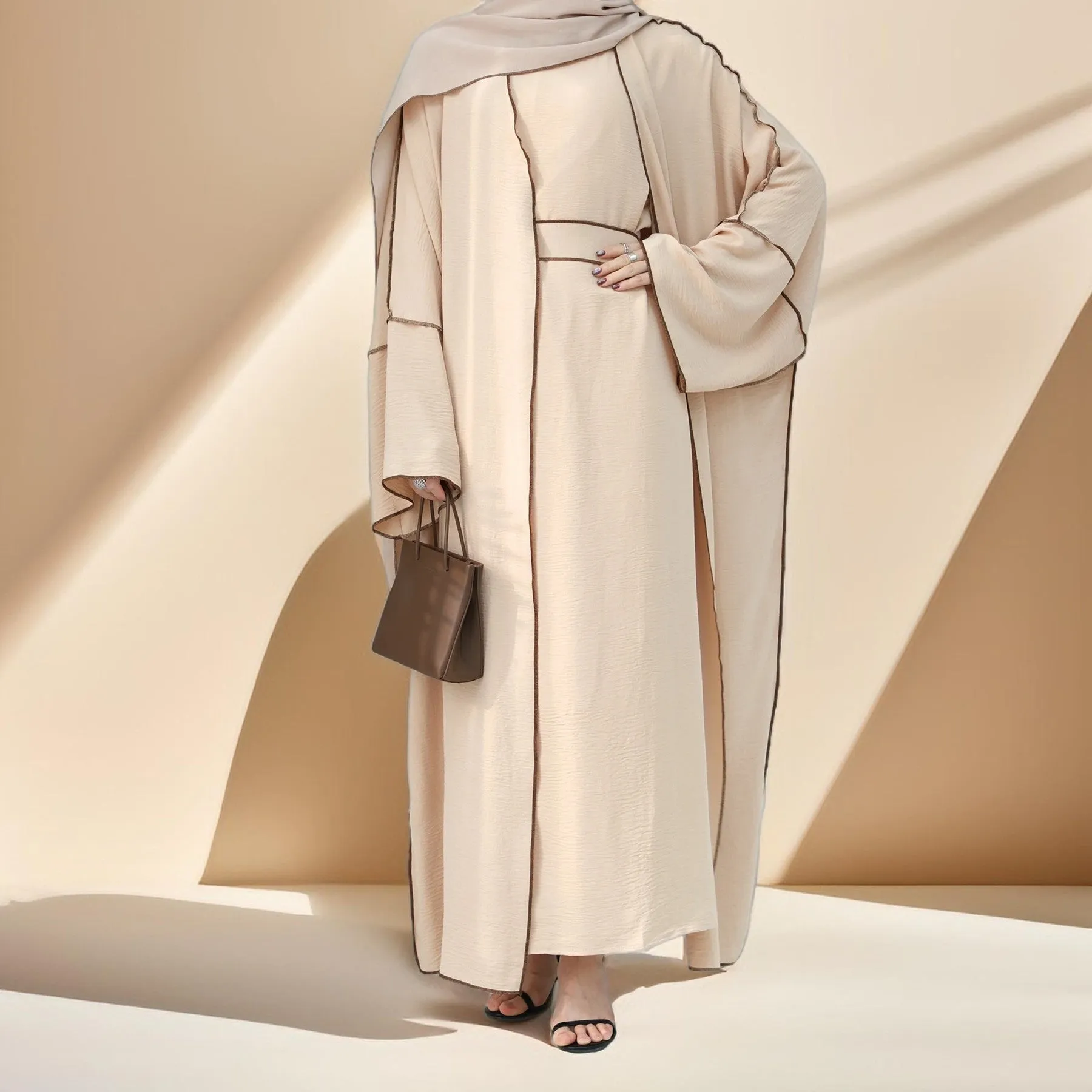 Raha four piece abaya set