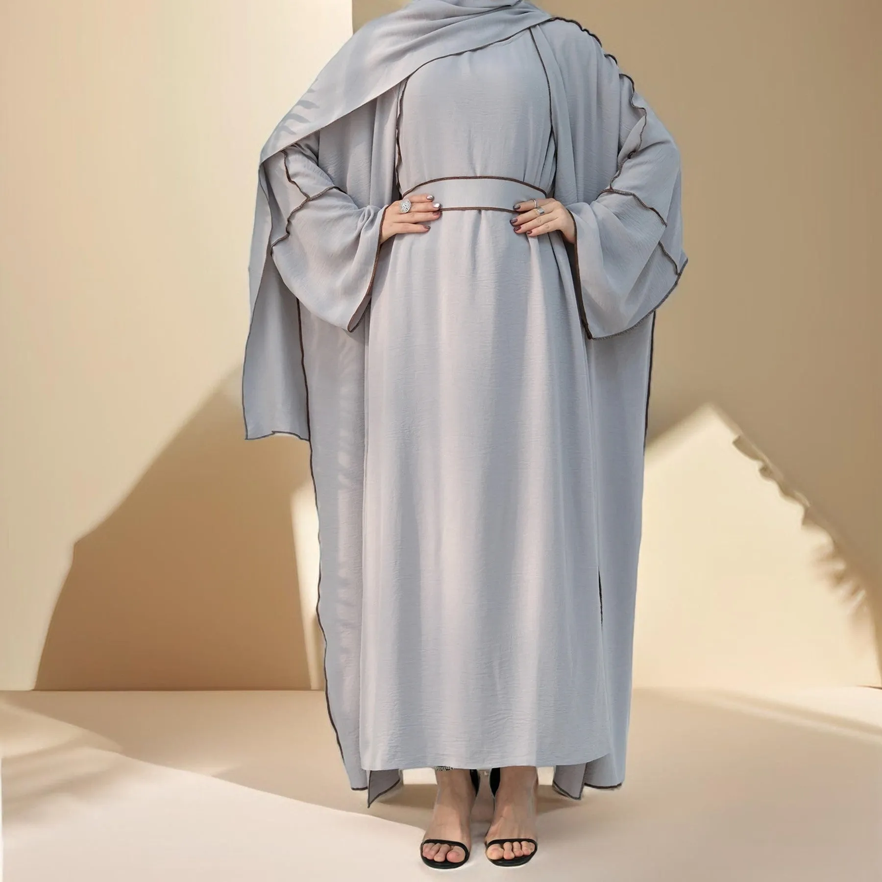 Raha four piece abaya set