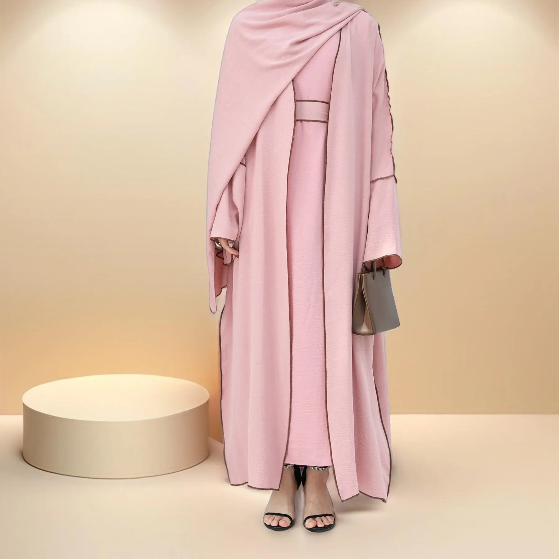 Raha four piece abaya set