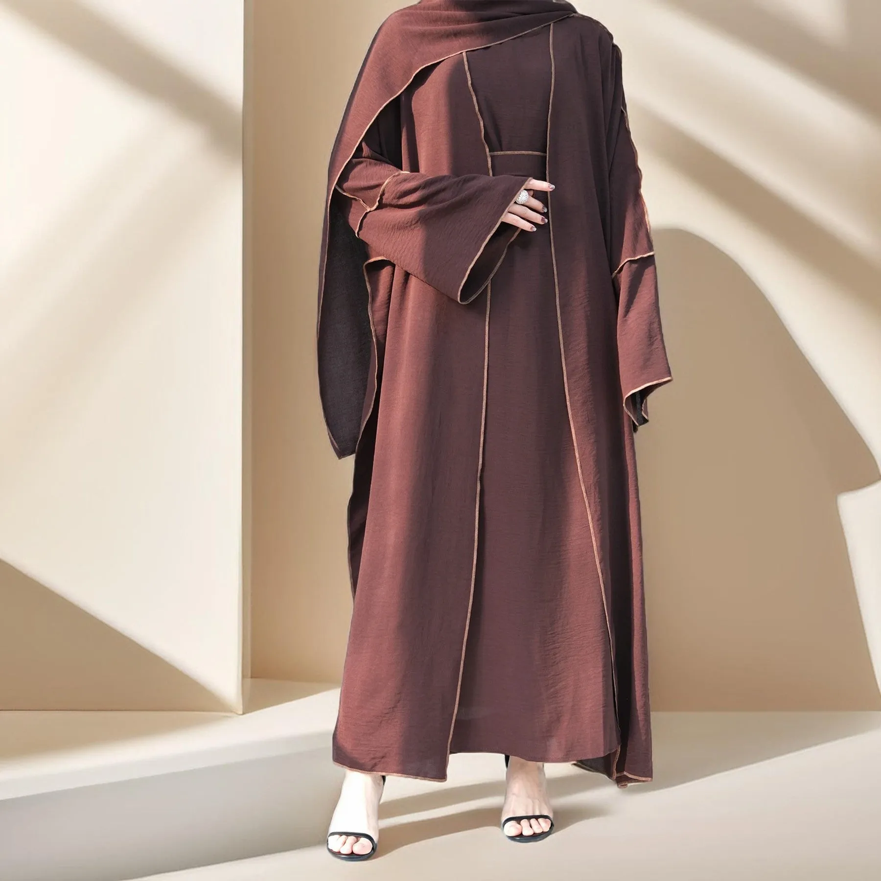 Raha four piece abaya set