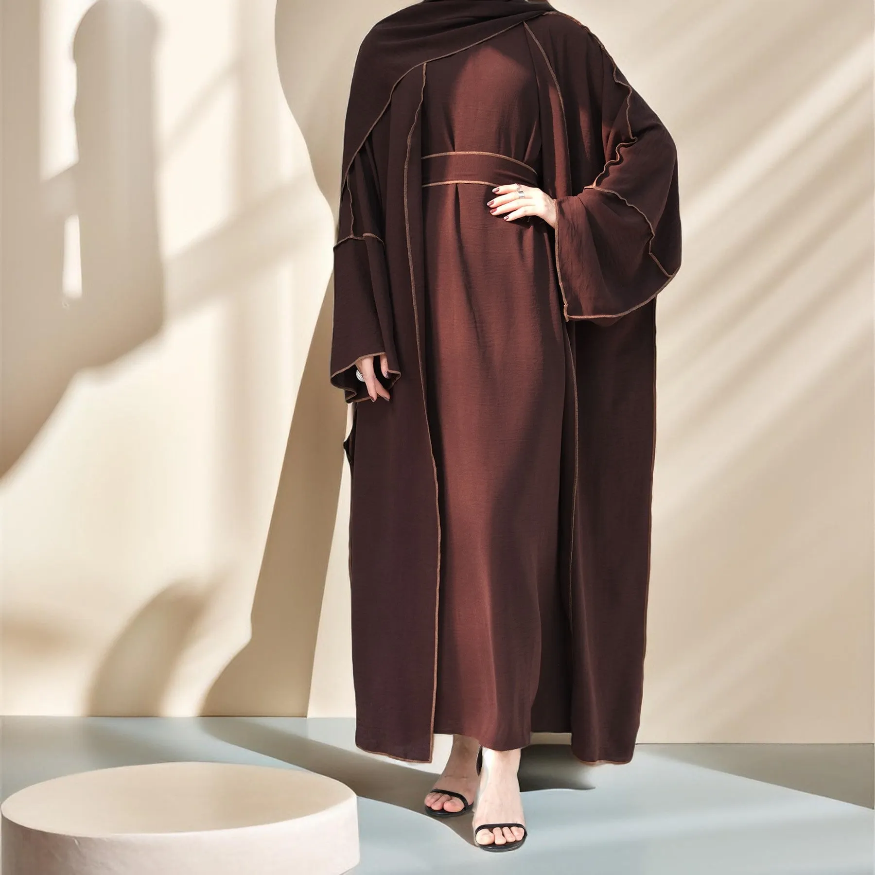 Raha four piece abaya set