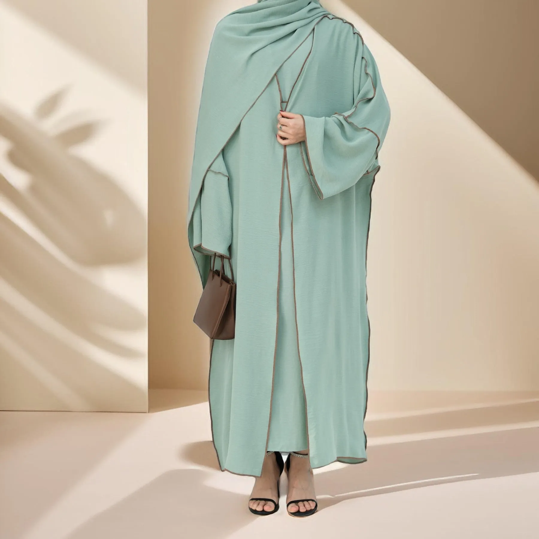 Raha four piece abaya set