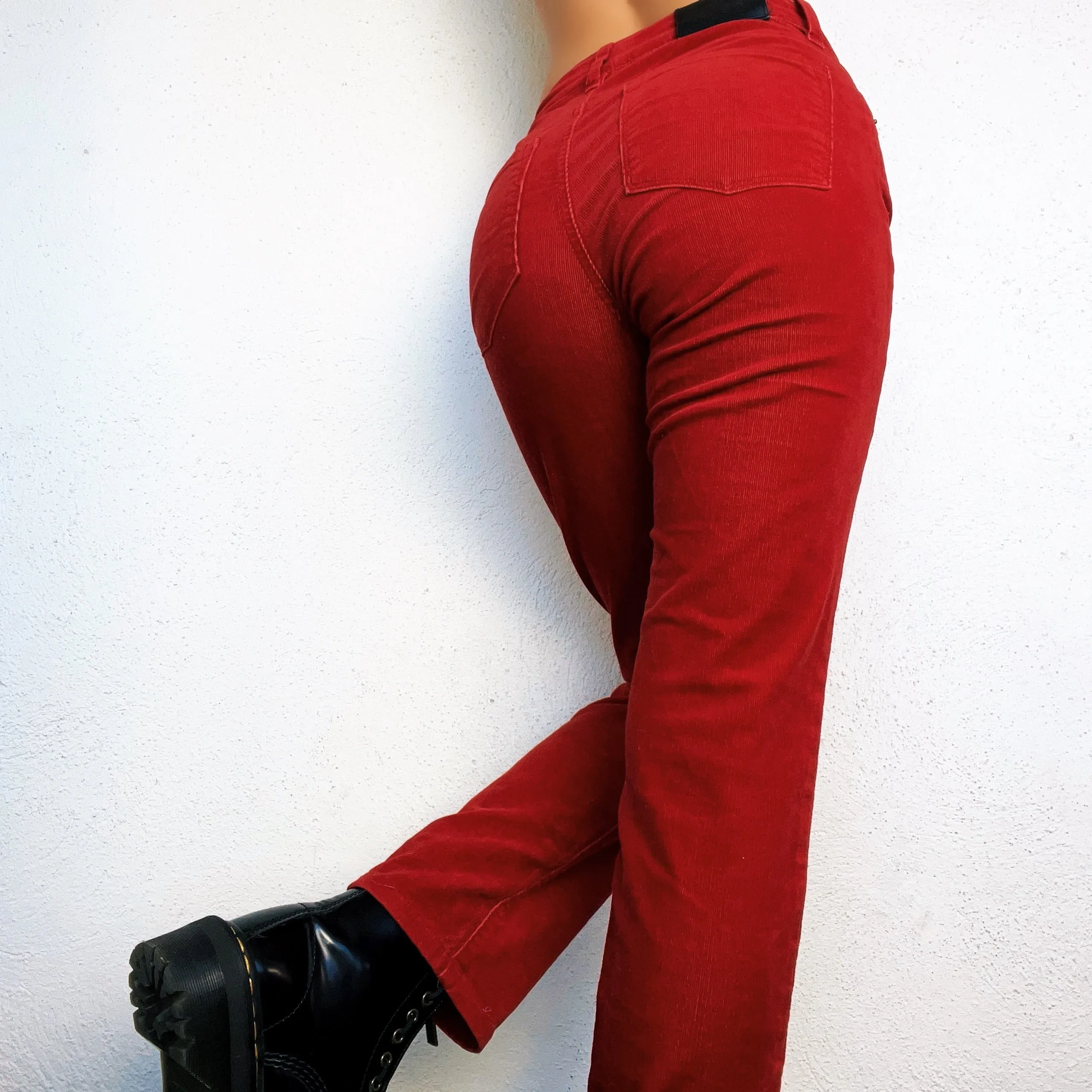 Red Corduroy Pants