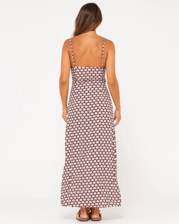 Rusty Sorrento Maxi Dress - Tuscan Brown