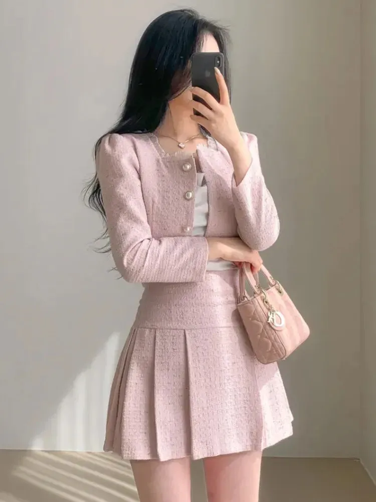 See You Smile Skirt Set