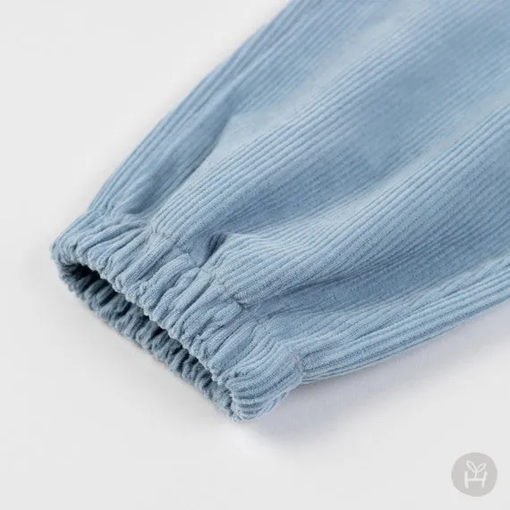 Senon corduroy baby jogger pants