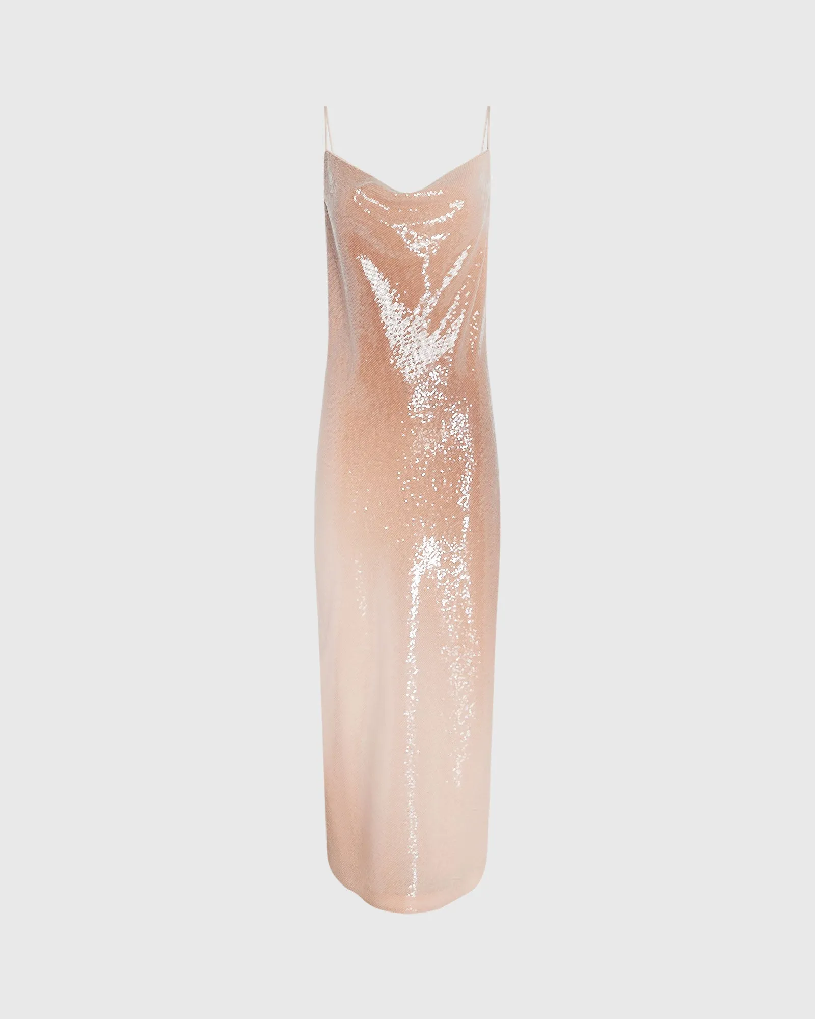 Sequin Maxi Slip Dress