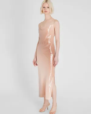 Sequin Maxi Slip Dress