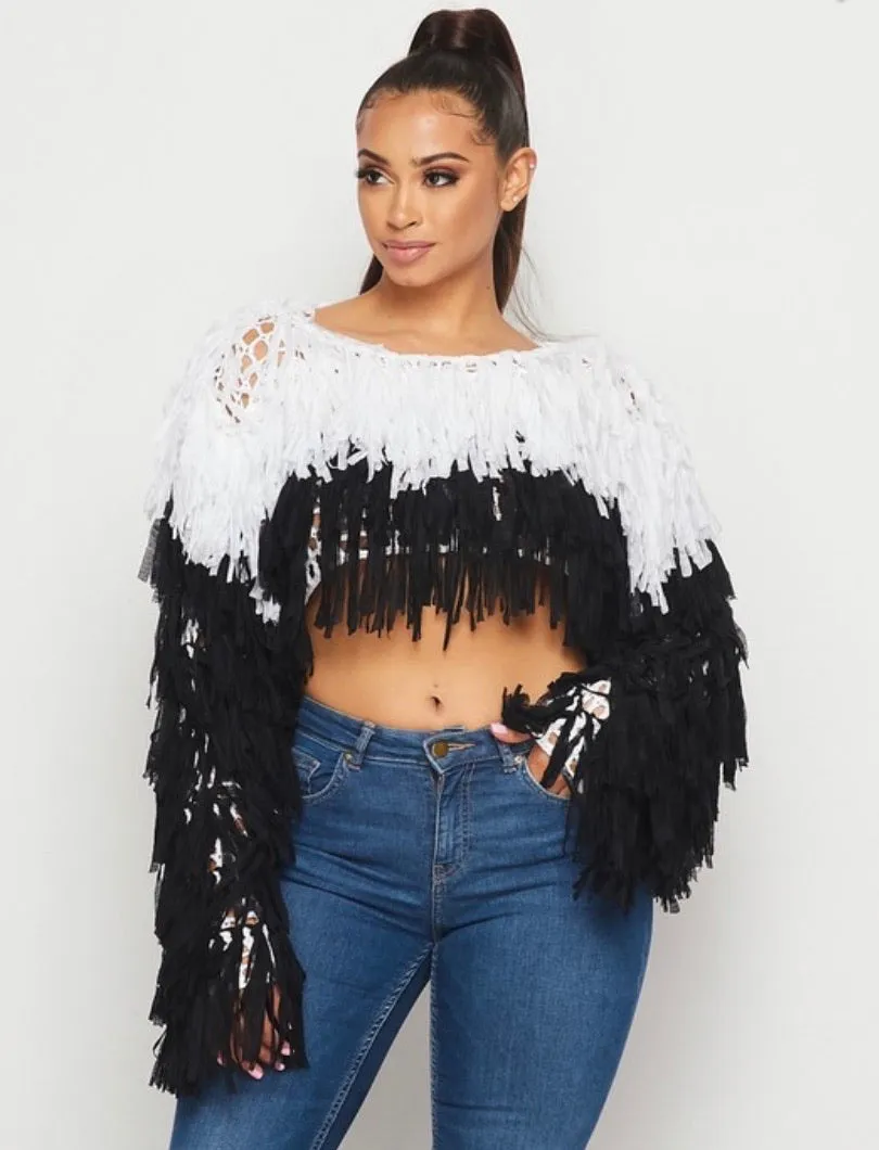 Shag Swag Crop Top