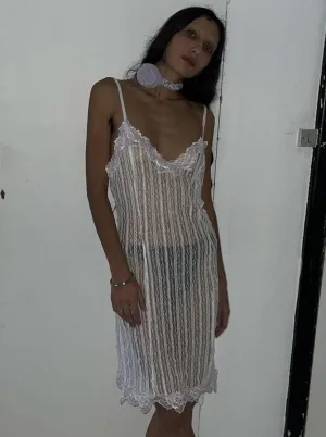 Sheer Ghost Slip Dress