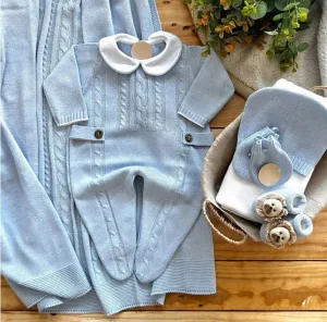 Side Belt with Blanket - Light Blue