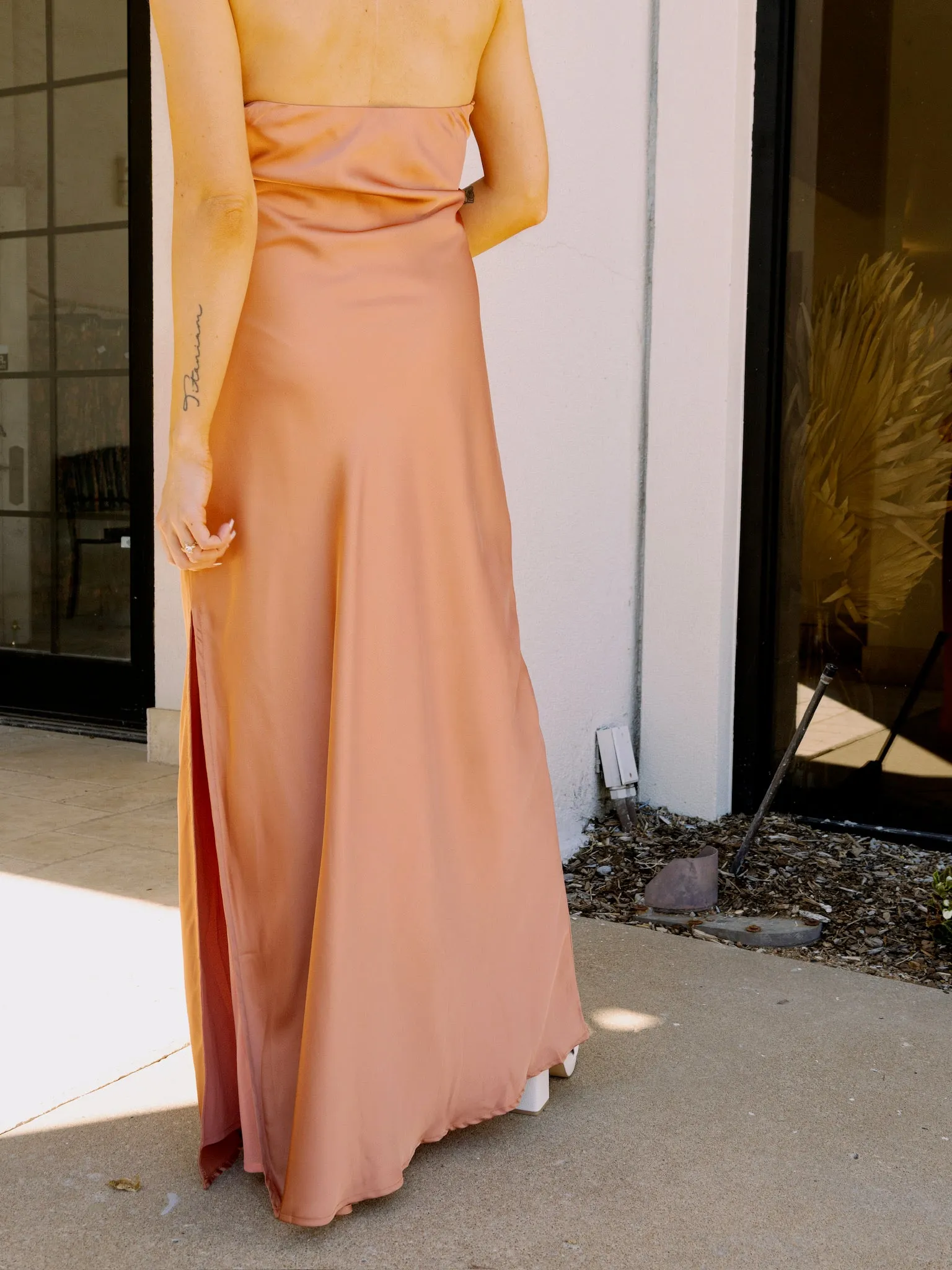 Sienna Rose Slip Maxi Dress