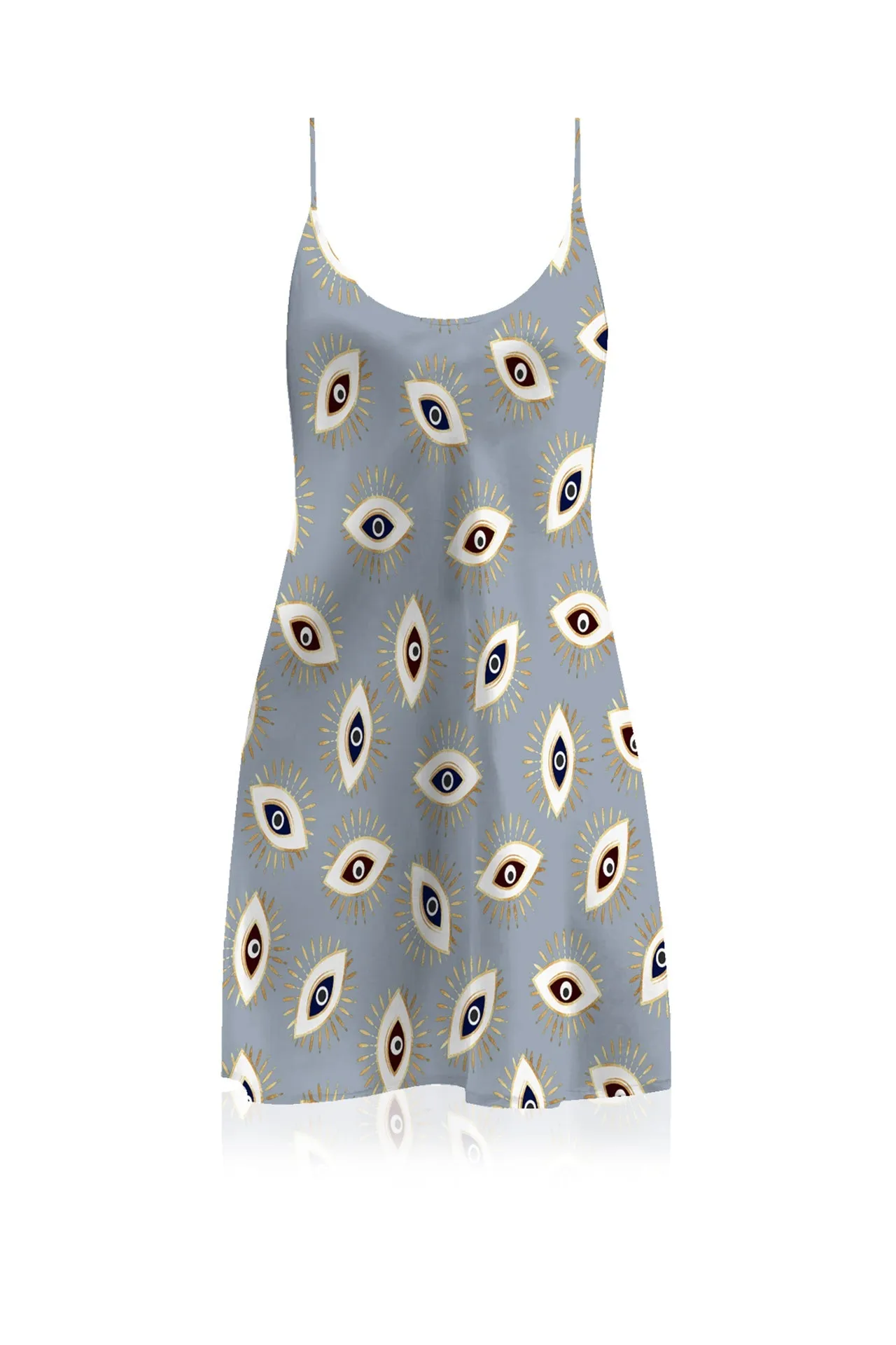 Silk Cami Dress Short