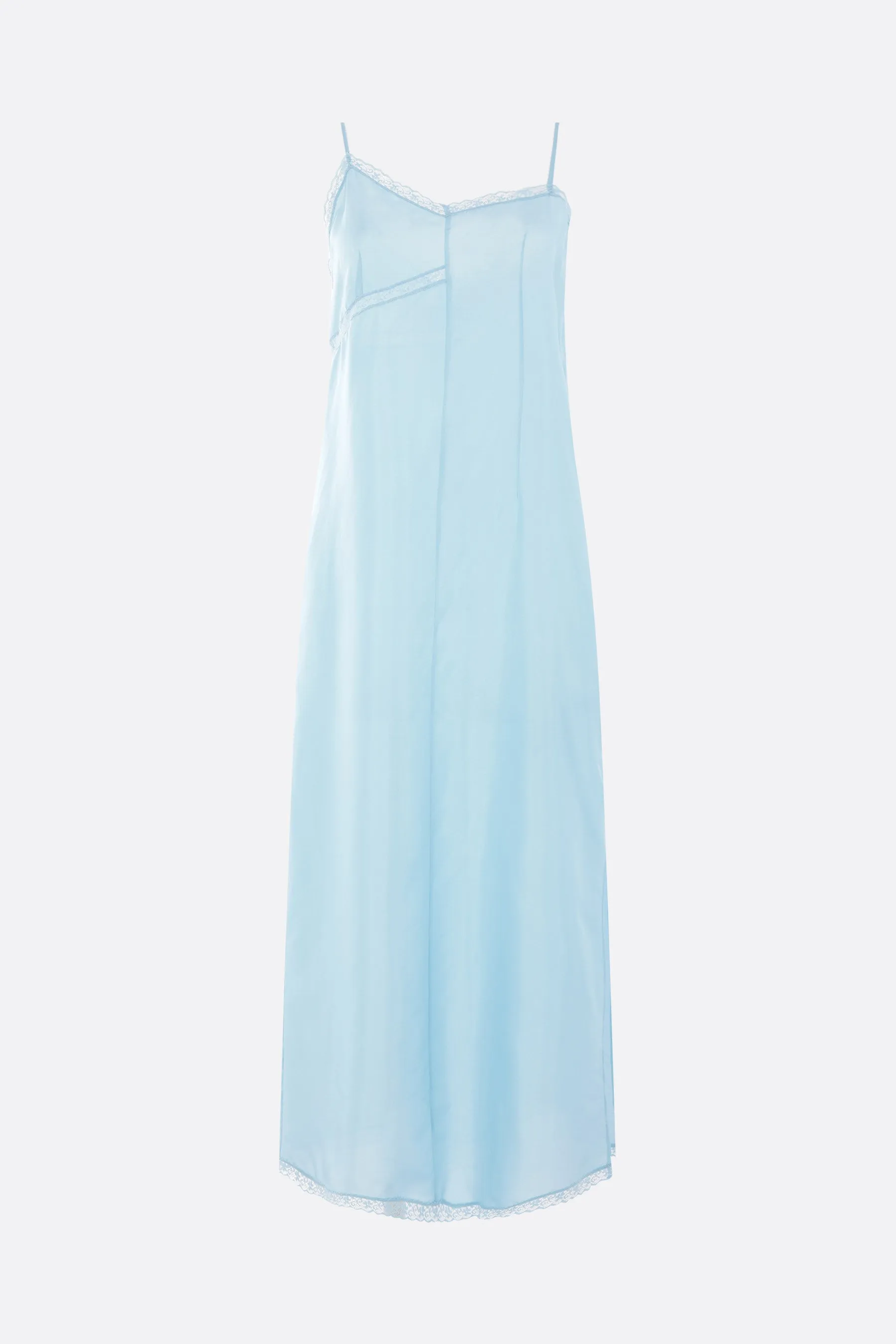 silk slip dress