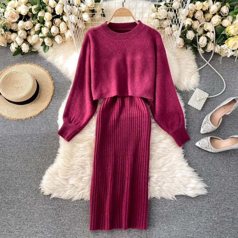 Simply Be My Midi Dress Set