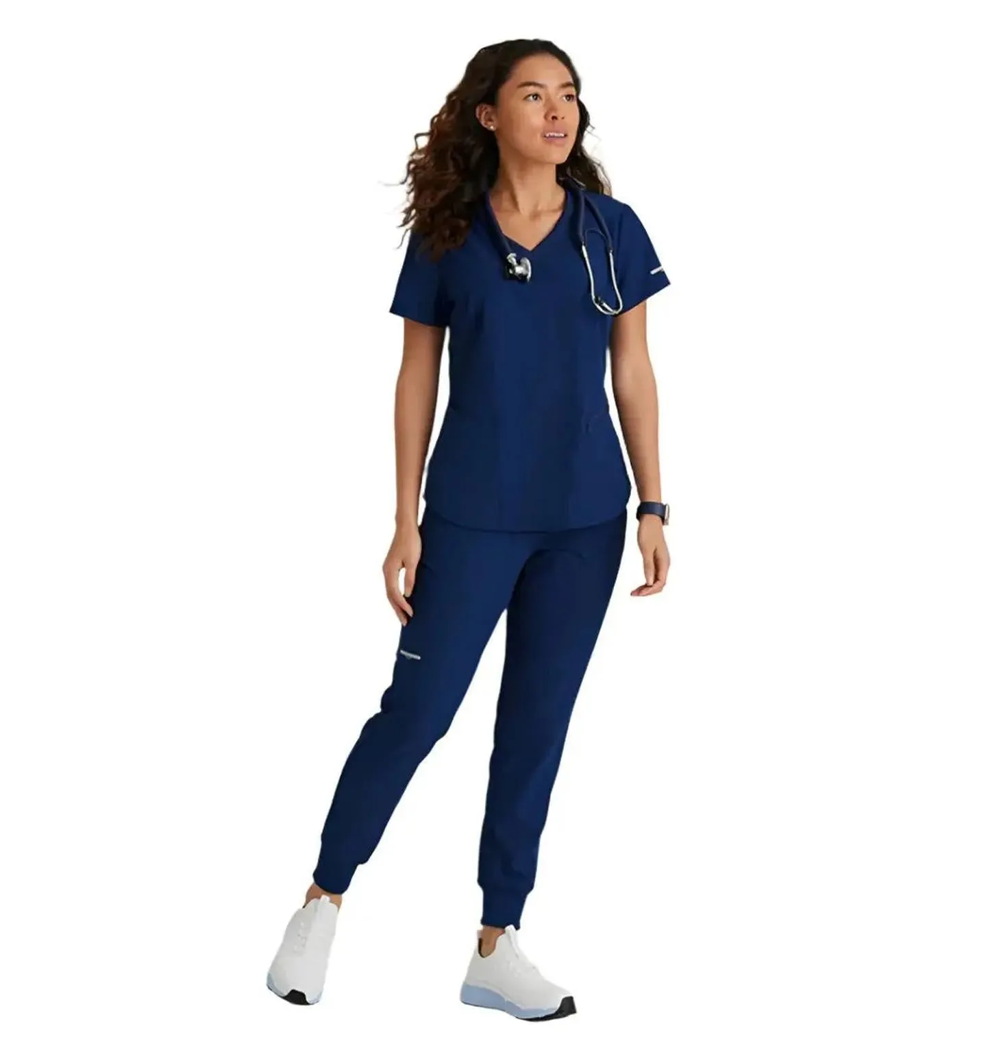 Skechers™ Vitality by Barco Electra 3-Pocket Ribbed V-Neck Scrub Top