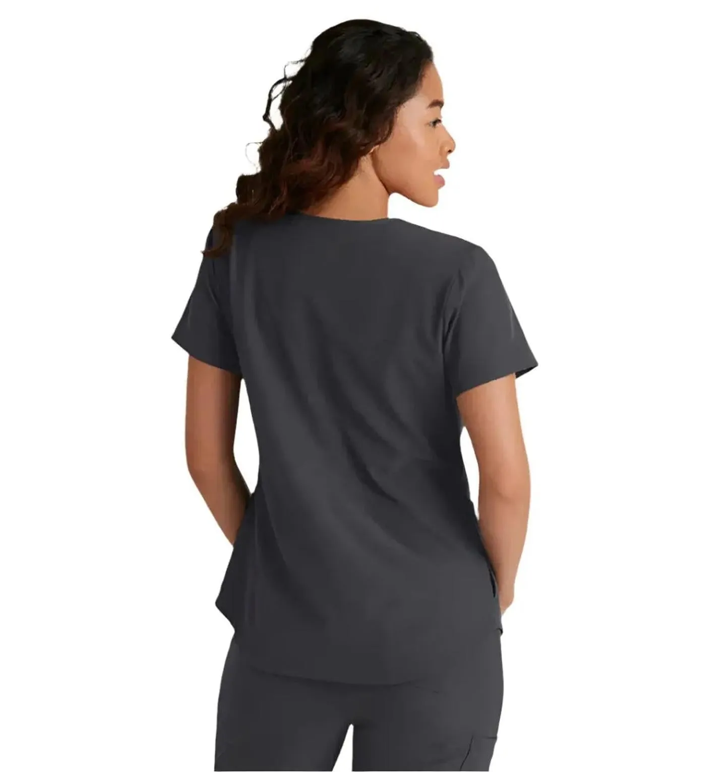 Skechers™ Vitality by Barco Electra 3-Pocket Ribbed V-Neck Scrub Top