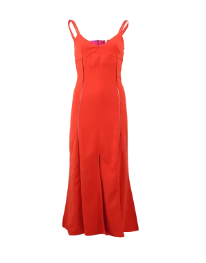 Split Bottom Slip Dress