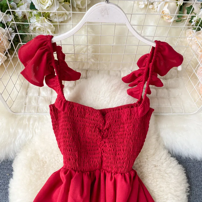 Suspender Stretch Dress