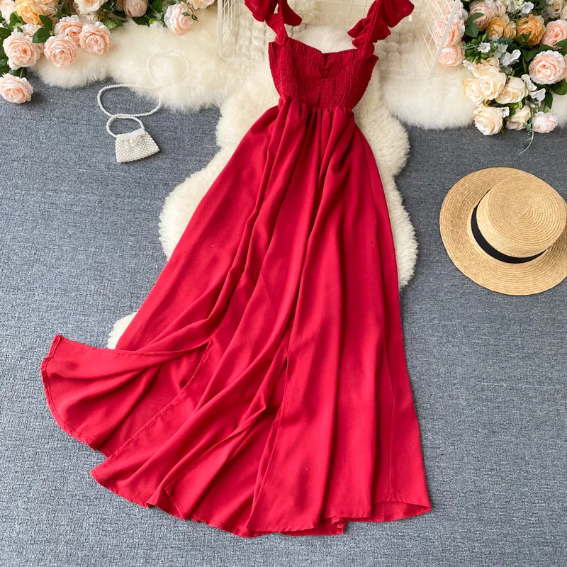 Suspender Stretch Dress