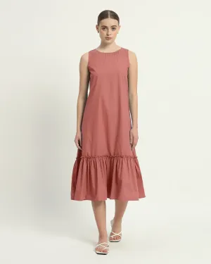 The Millis  Ivory Pink Cotton Dress