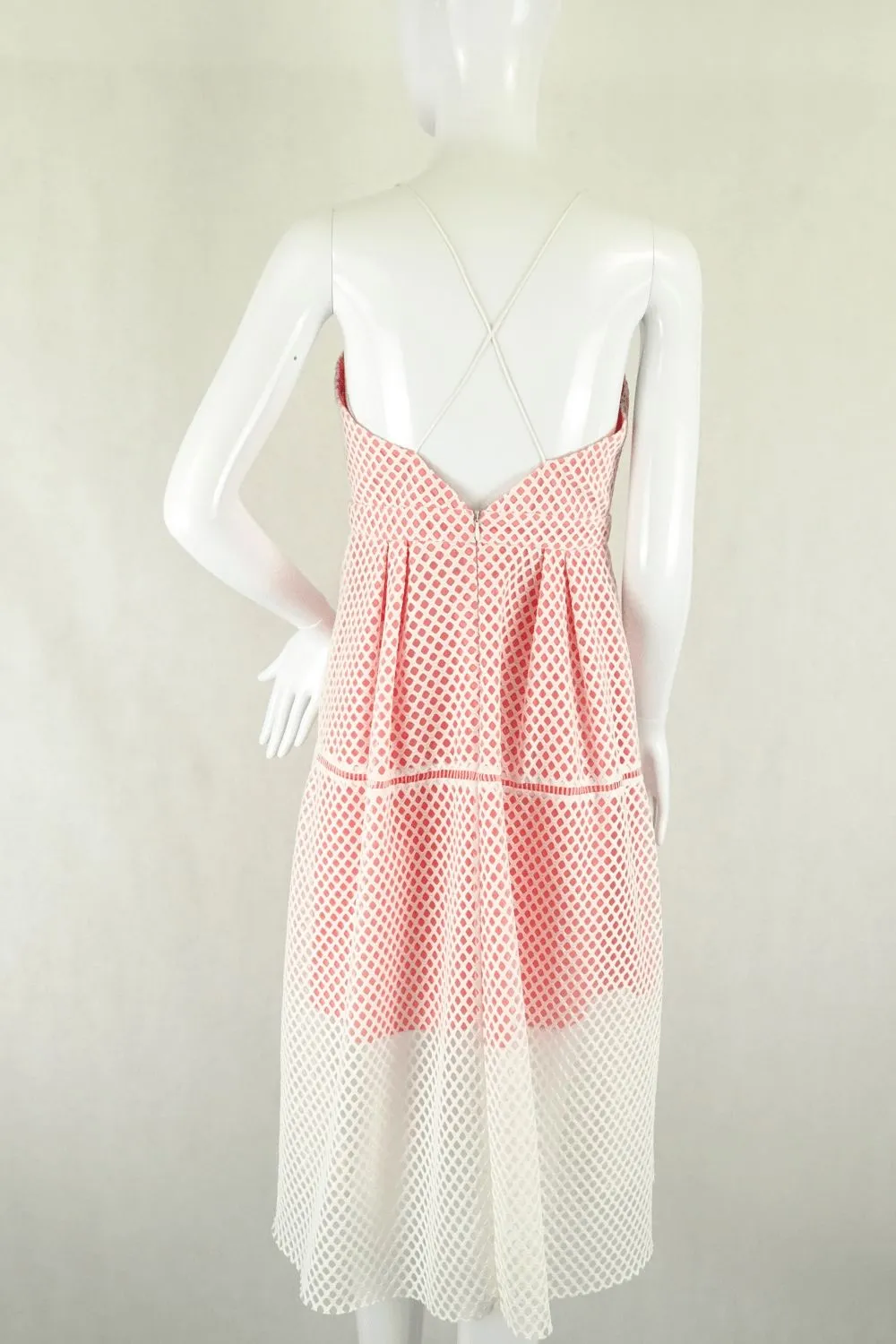 Topshop Pink Size 10 Lace Dress