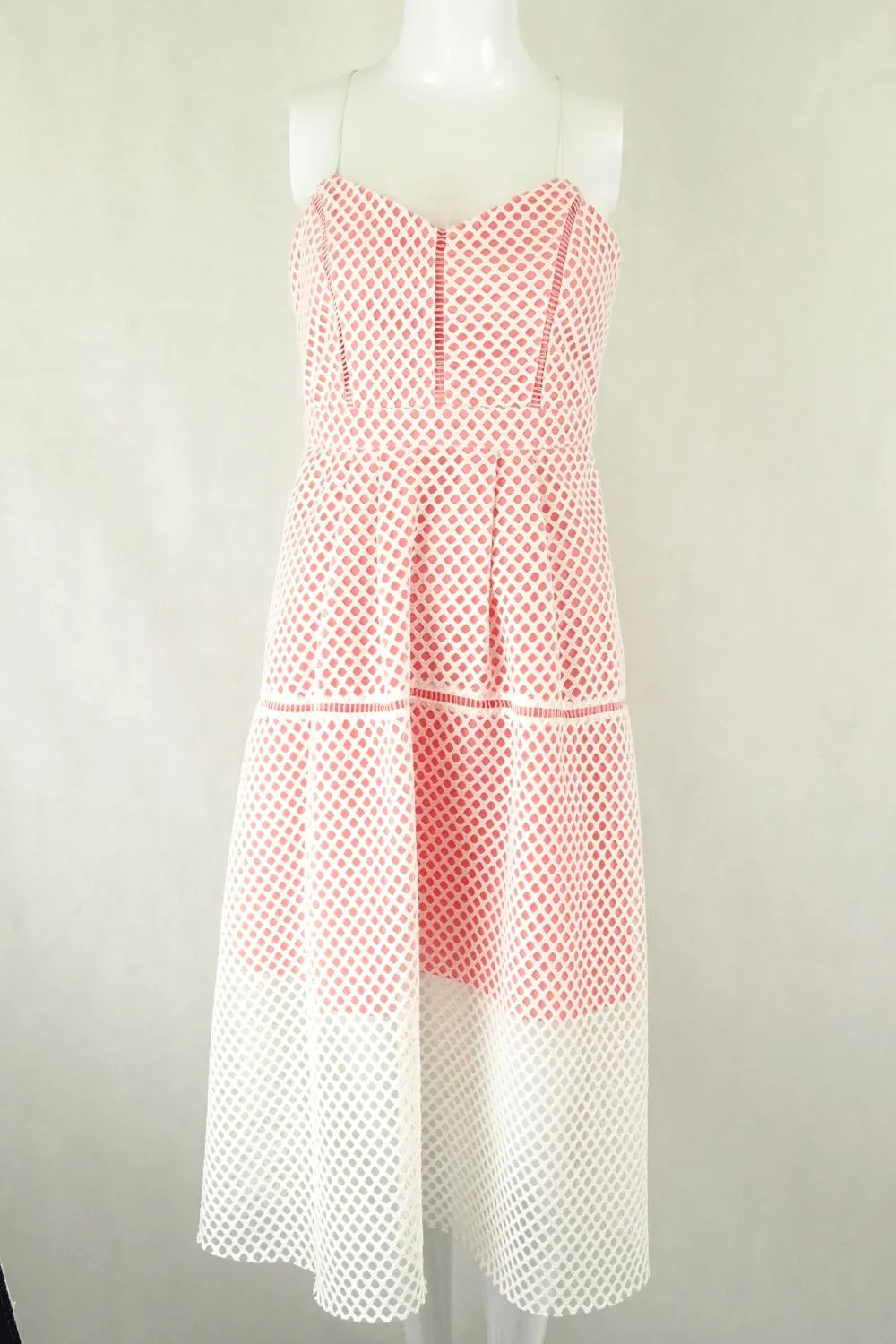 Topshop Pink Size 10 Lace Dress