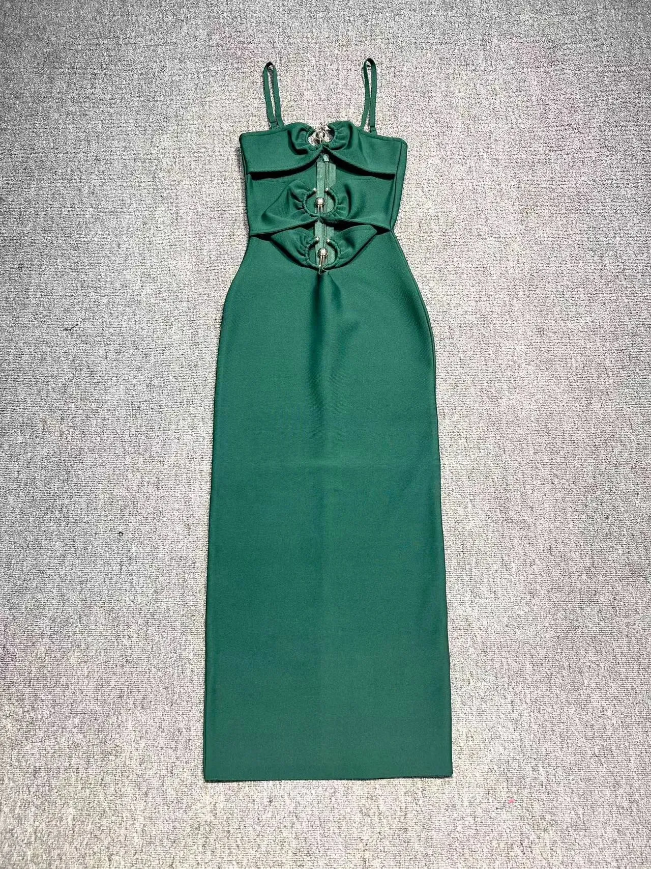 Trend4us Women's Glam Cutout Midi Dress
