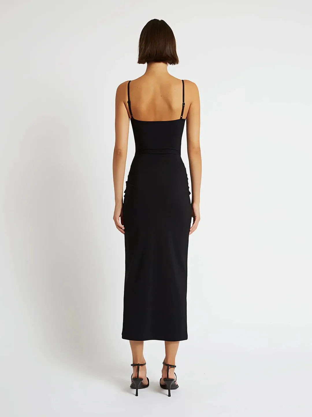 Trend4us Women's Glam Cutout Midi Dress