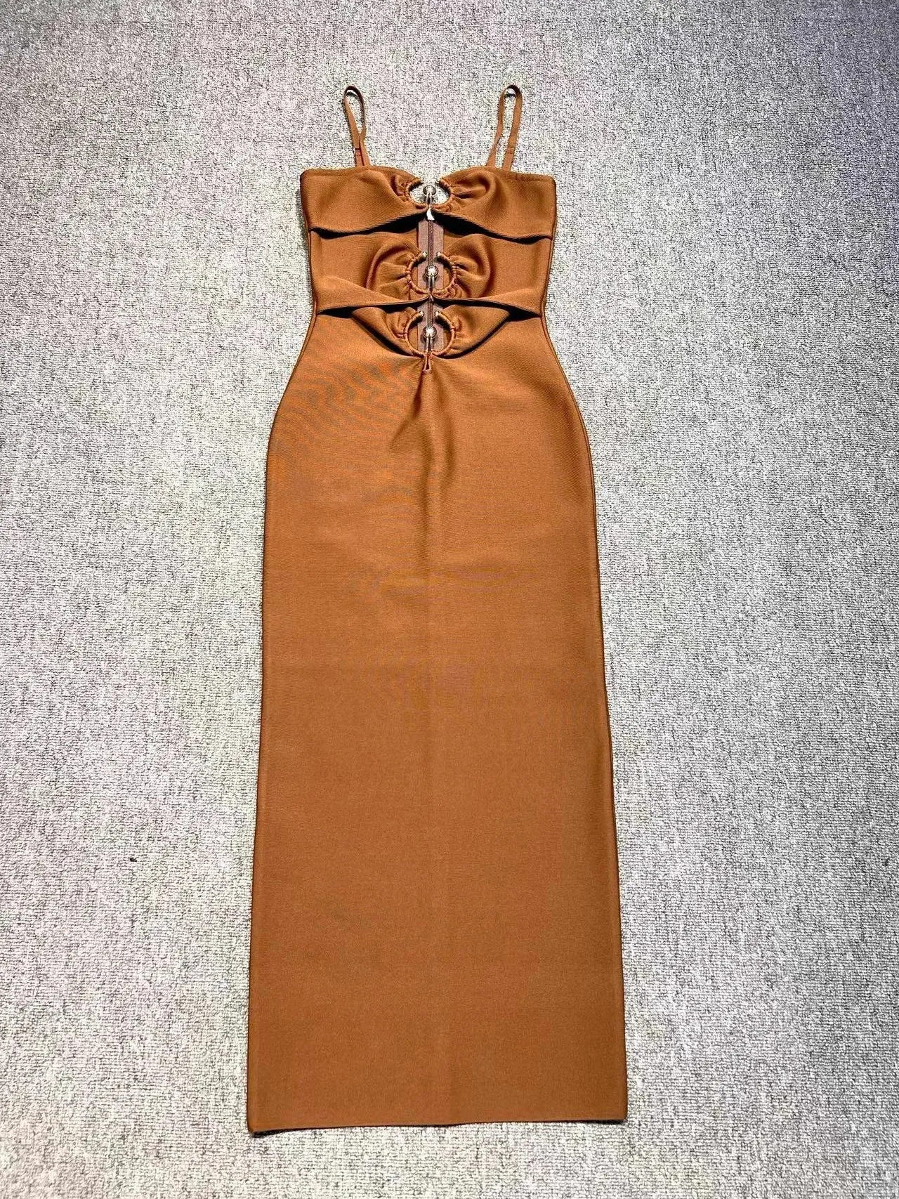 Trend4us Women's Glam Cutout Midi Dress